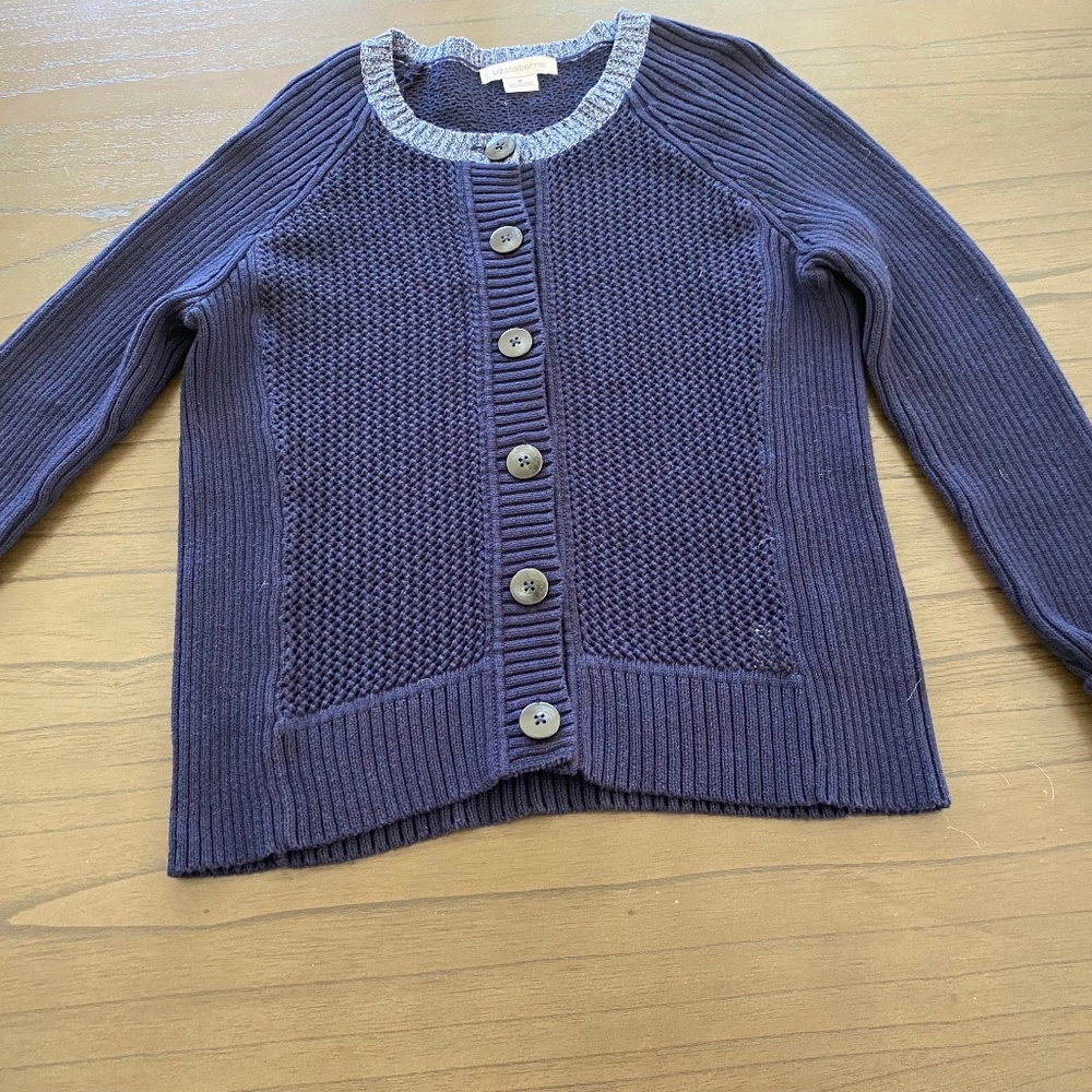 Liz Claiborne  California 100 percent cotton sweater